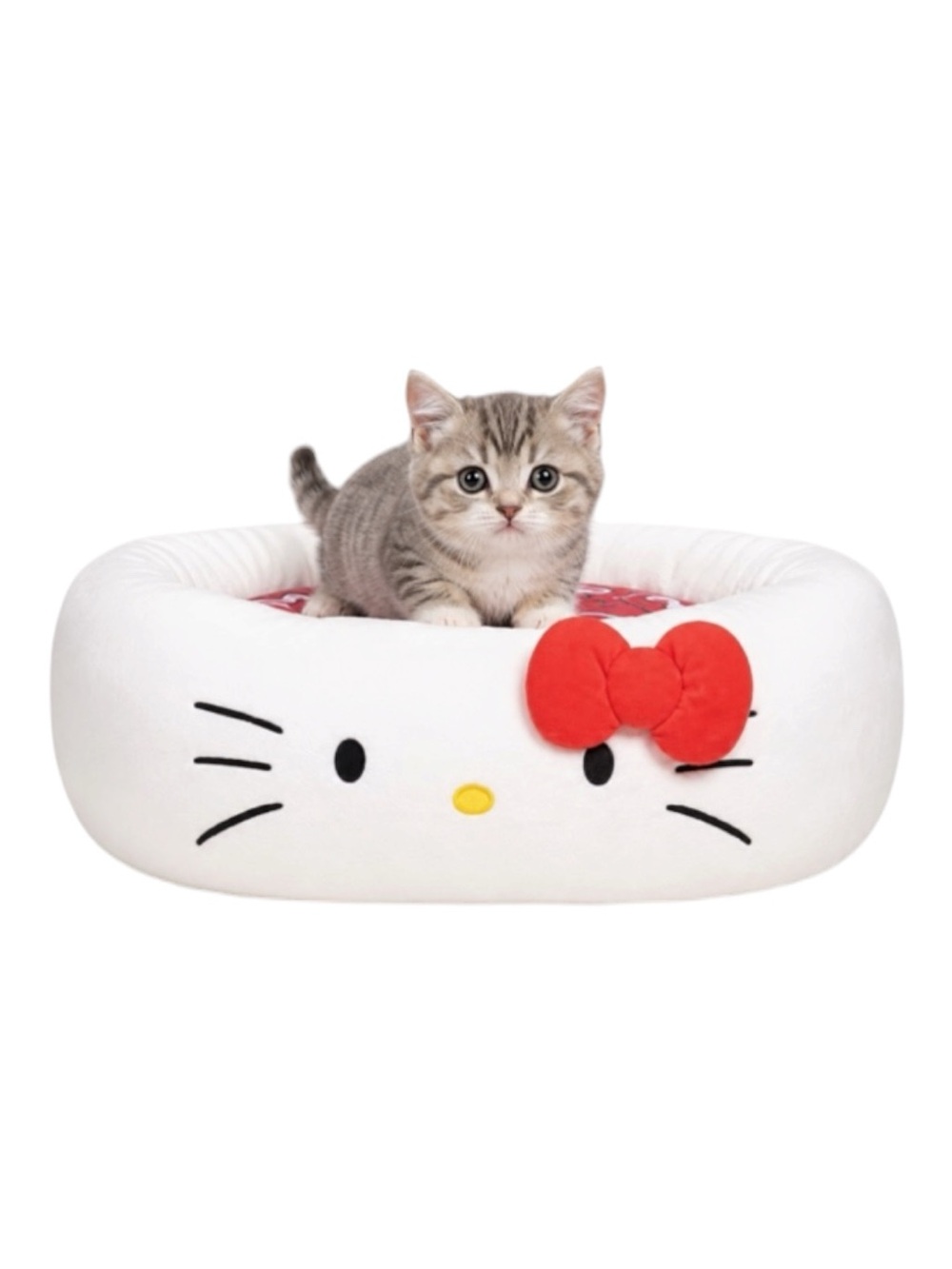 Hello Kitty Pet Bolster Bed for Small Dogs and Cats NWOT❤️😻🐶